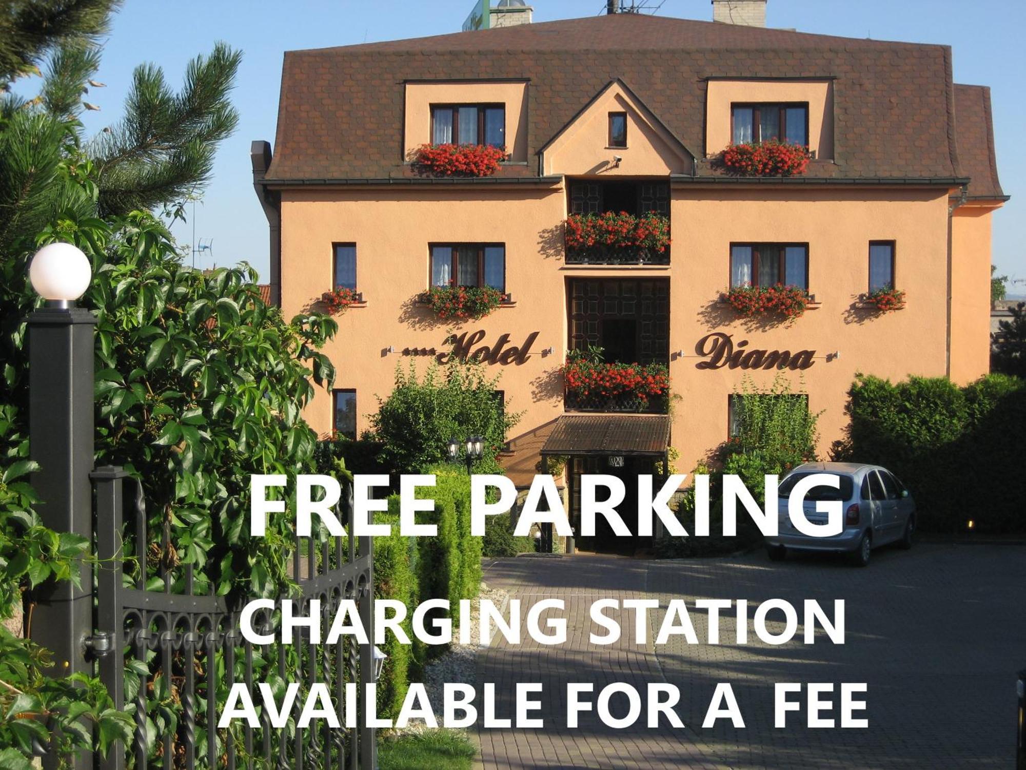 Hotel Diana Apartments Prag Eksteriør billede